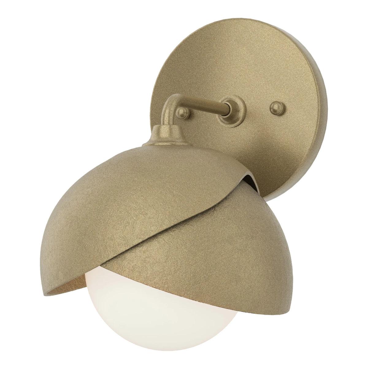 Brooklyn 9 in. Armed Sconce Soft Gold finish
