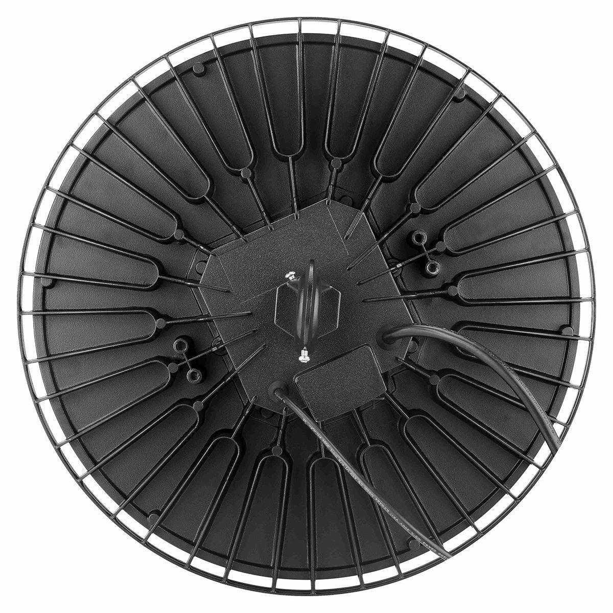 UFO High Bay Light, 240W, 36000 Lumens, 4000K/5000K, Black, 120-277V - Bees Lighting