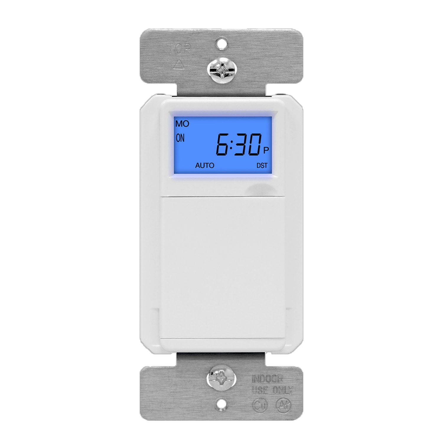 Astronomic Digital In-Wall Programmable Timer Switch, 1200 Watts 15 Amp, White - Bees Lighting