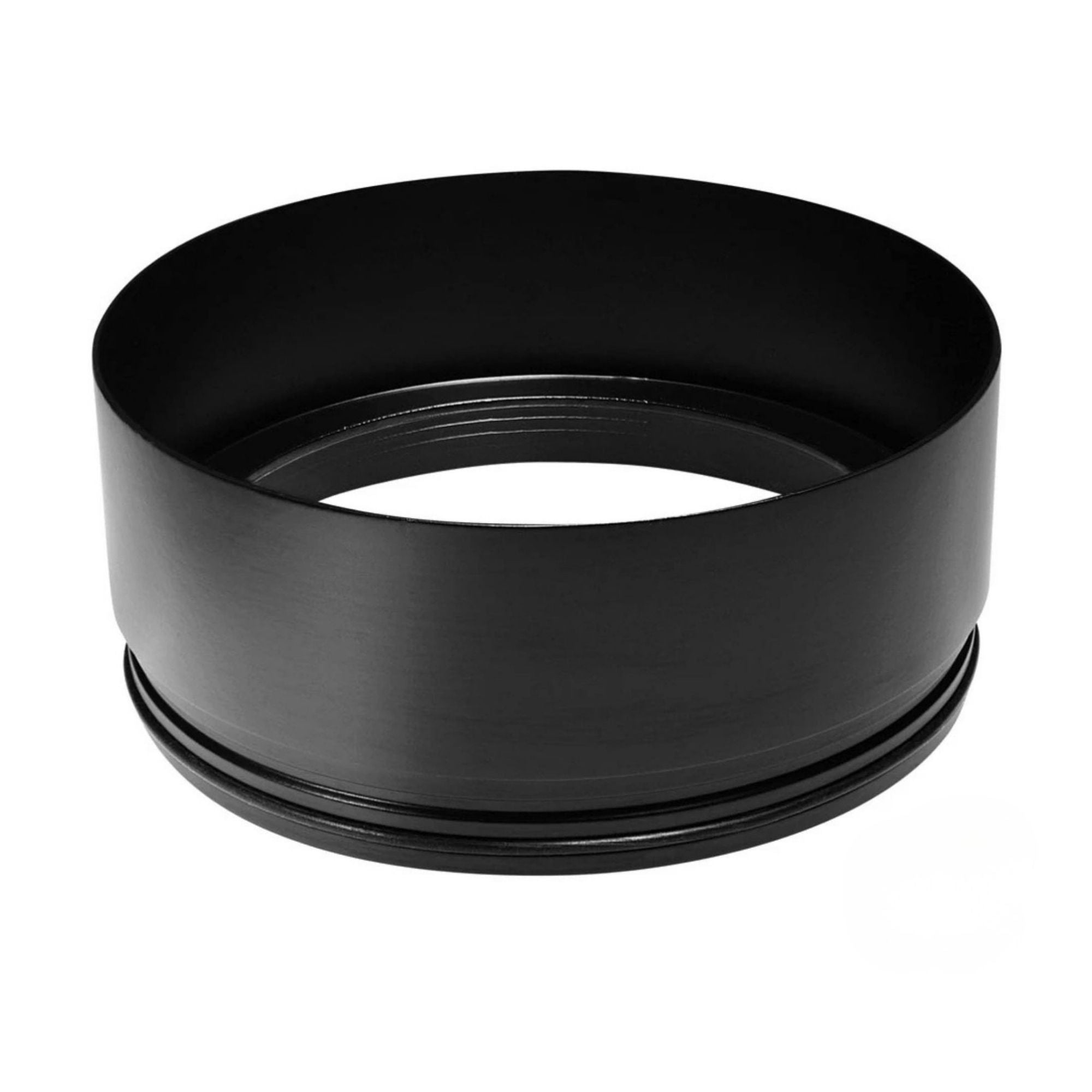 Hood with Tempered Glass Lens - Black