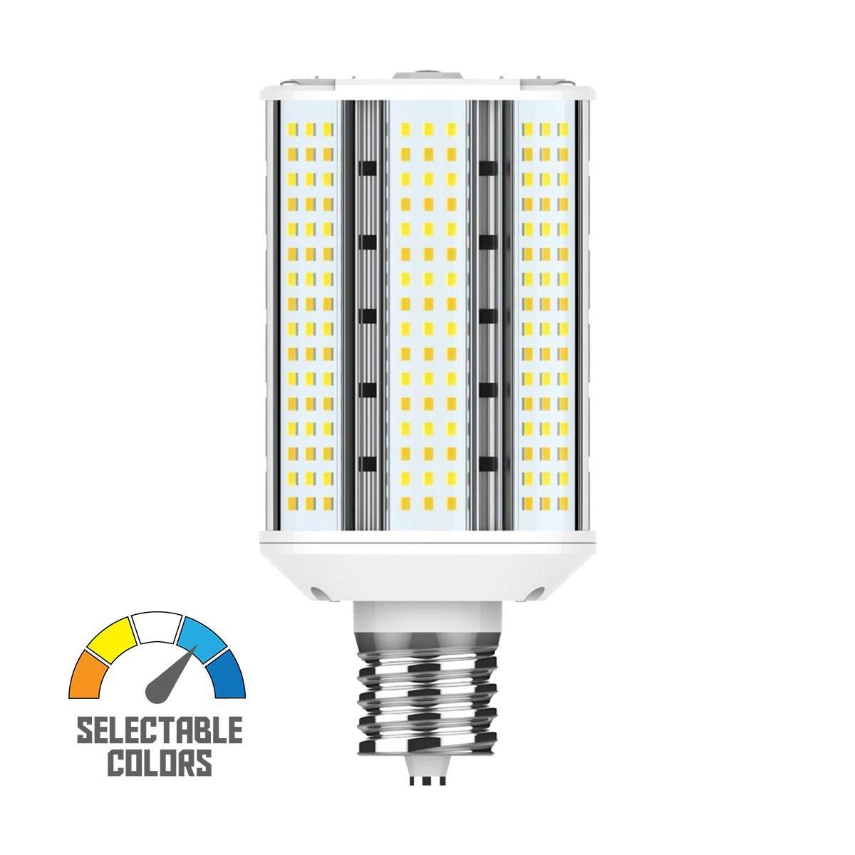 Wall Pack/Shoebox LED Retrofit Lamp, 30W, 4800 Lumens, Field Adjustable, 30K/40K/50K, EX39 Mogul Extended Base, 120-277V