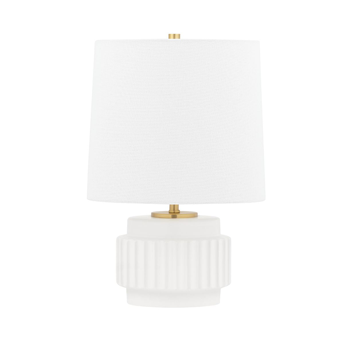 Kalani Table Lamp with Brass Accents