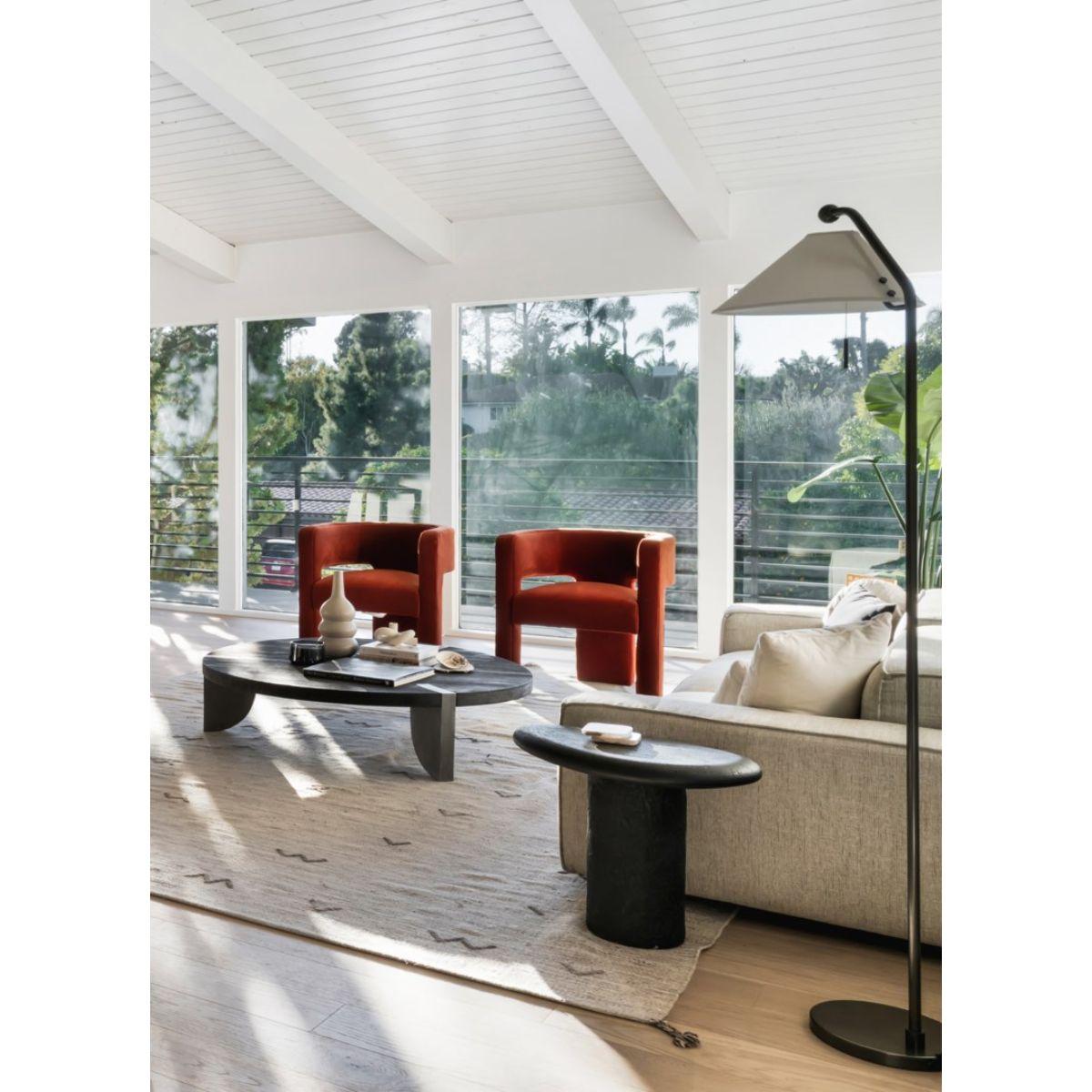 Aisa Floor Lamp Old Bronze Finish - Bees Lighting