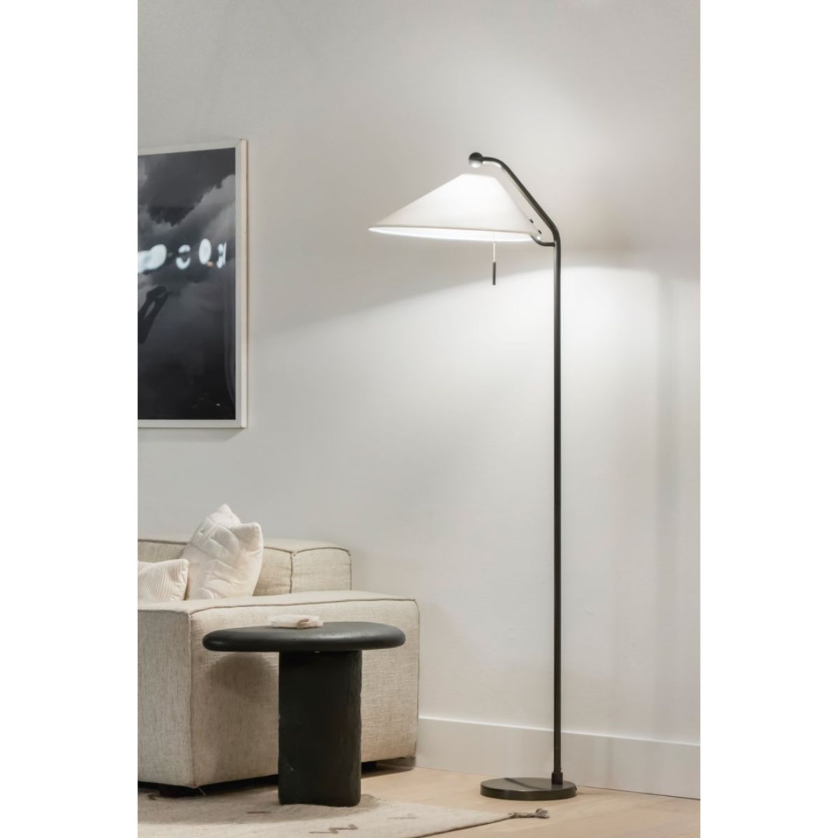 Aisa Floor Lamp Old Bronze Finish - Bees Lighting