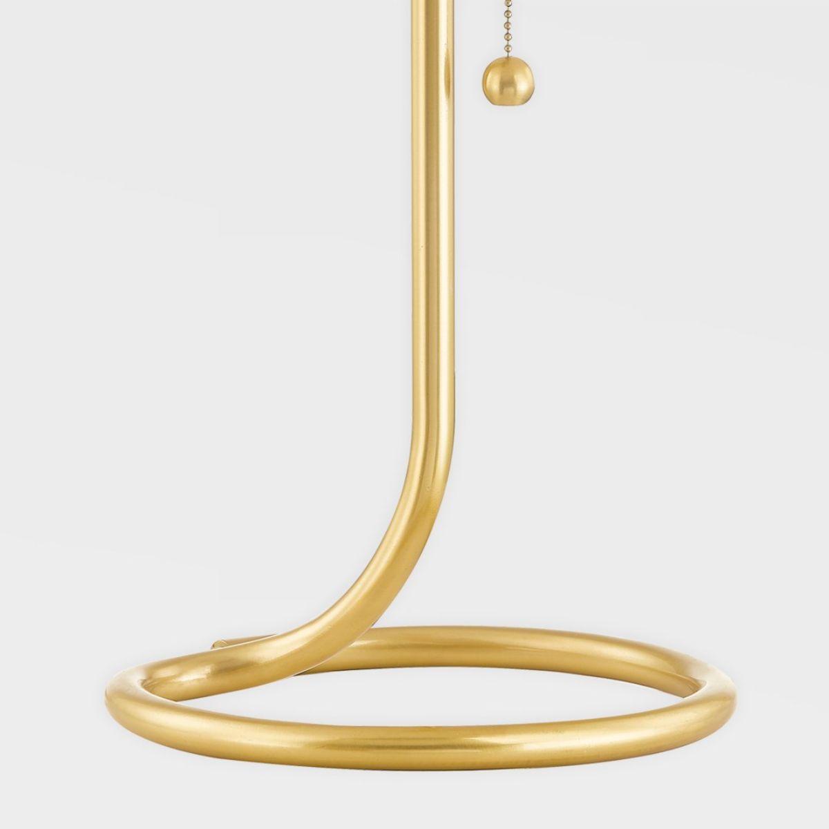 Martha Table Lamp Aged Brass Finish