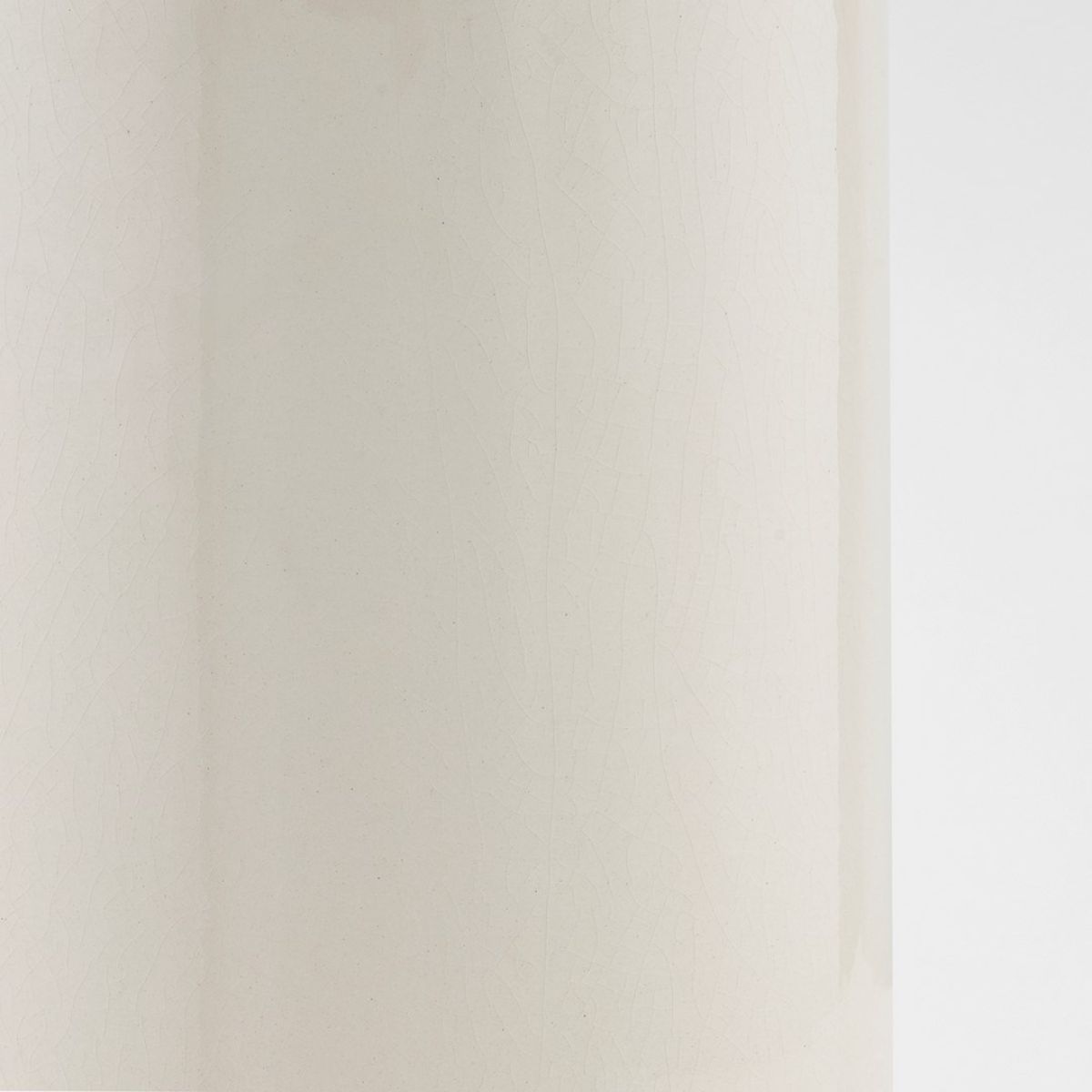 Gaia 2 Lights Table Lamp Ceramic Ivory Crackle with Aged Brass Accents - Bees Lighting
