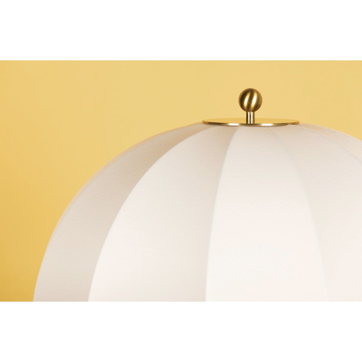Meshelle Floor Lamp Aged Brass Finish - Bees Lighting