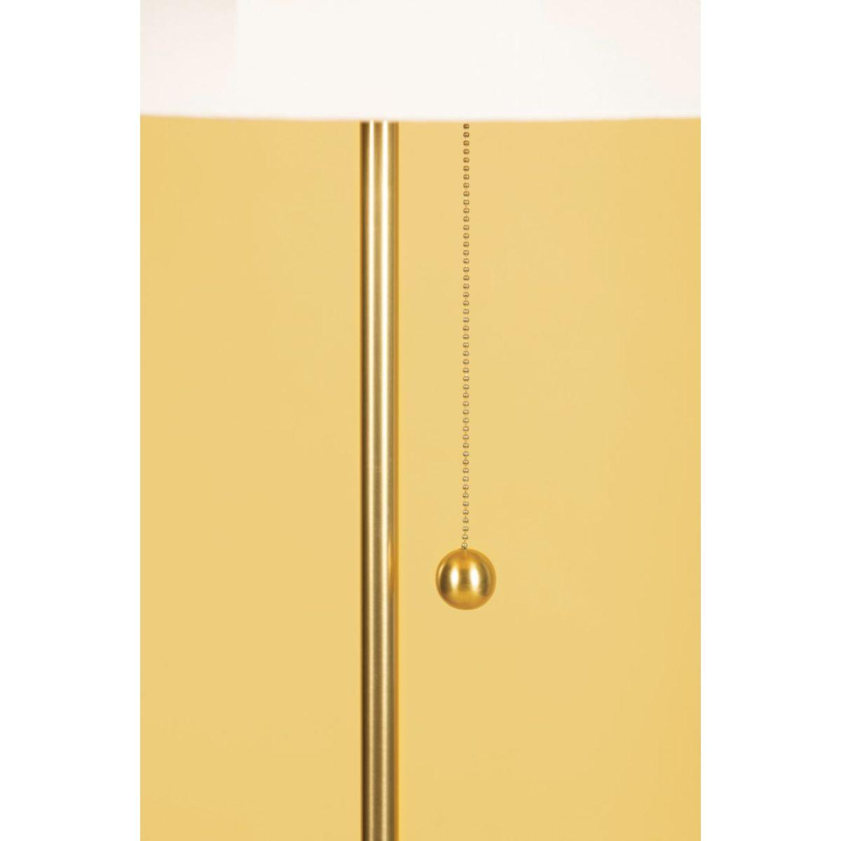 Meshelle Floor Lamp Aged Brass Finish - Bees Lighting