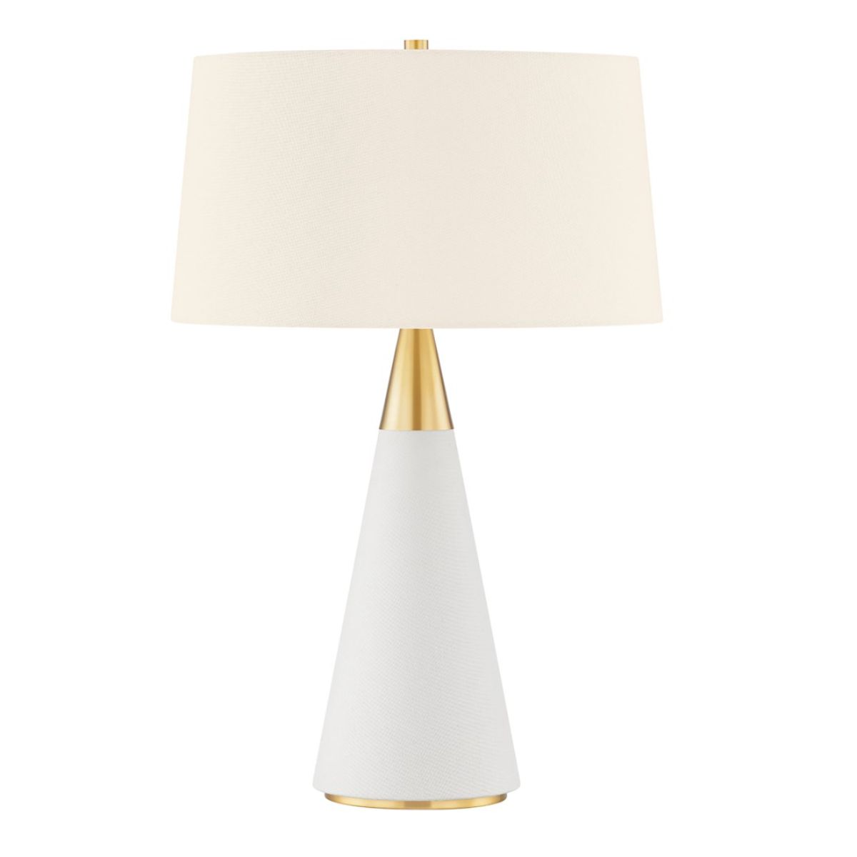 Jen Table Lamp with Aged Brass Accents