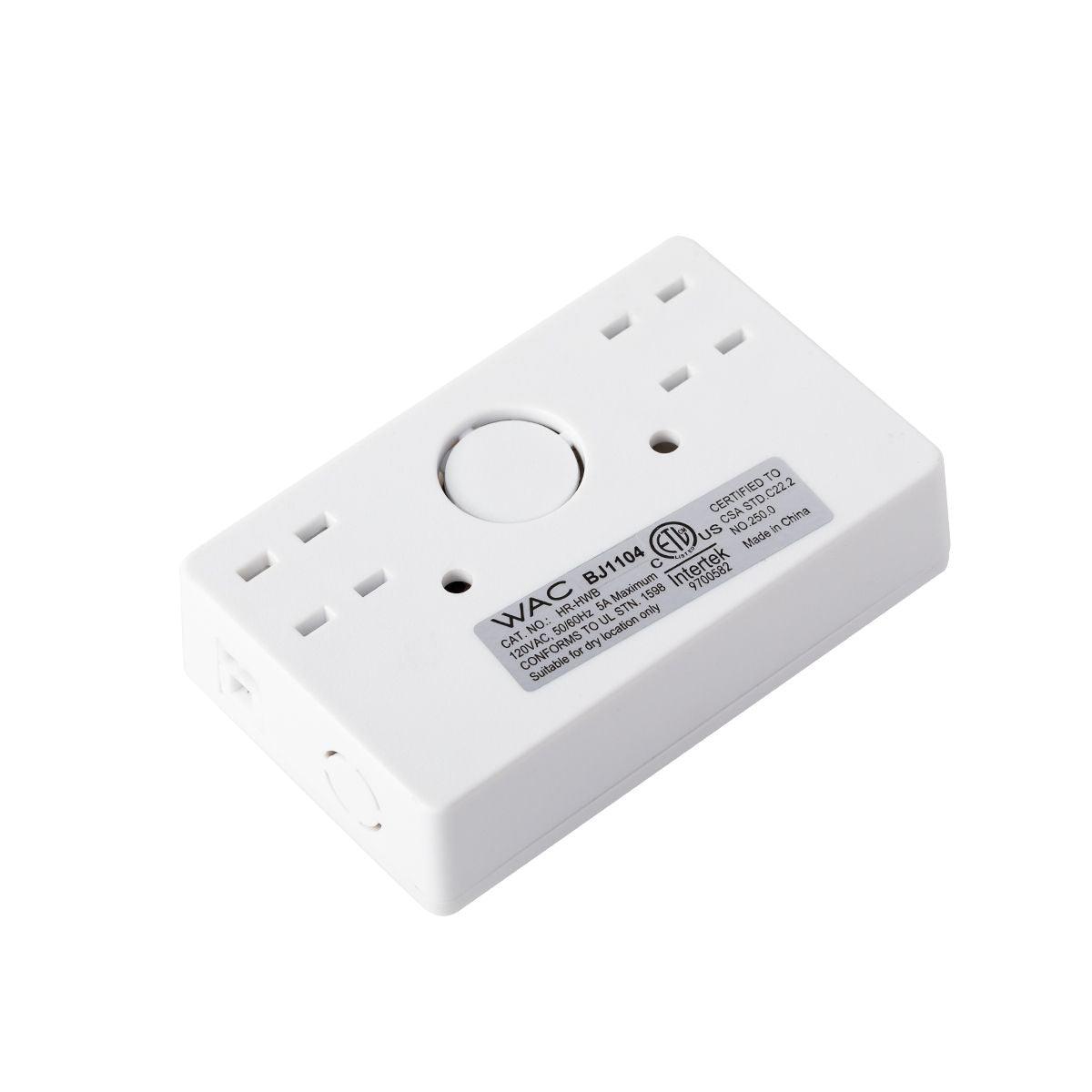 Hardwire Box For 3CCT Puck Lights, White Finish - Bees Lighting