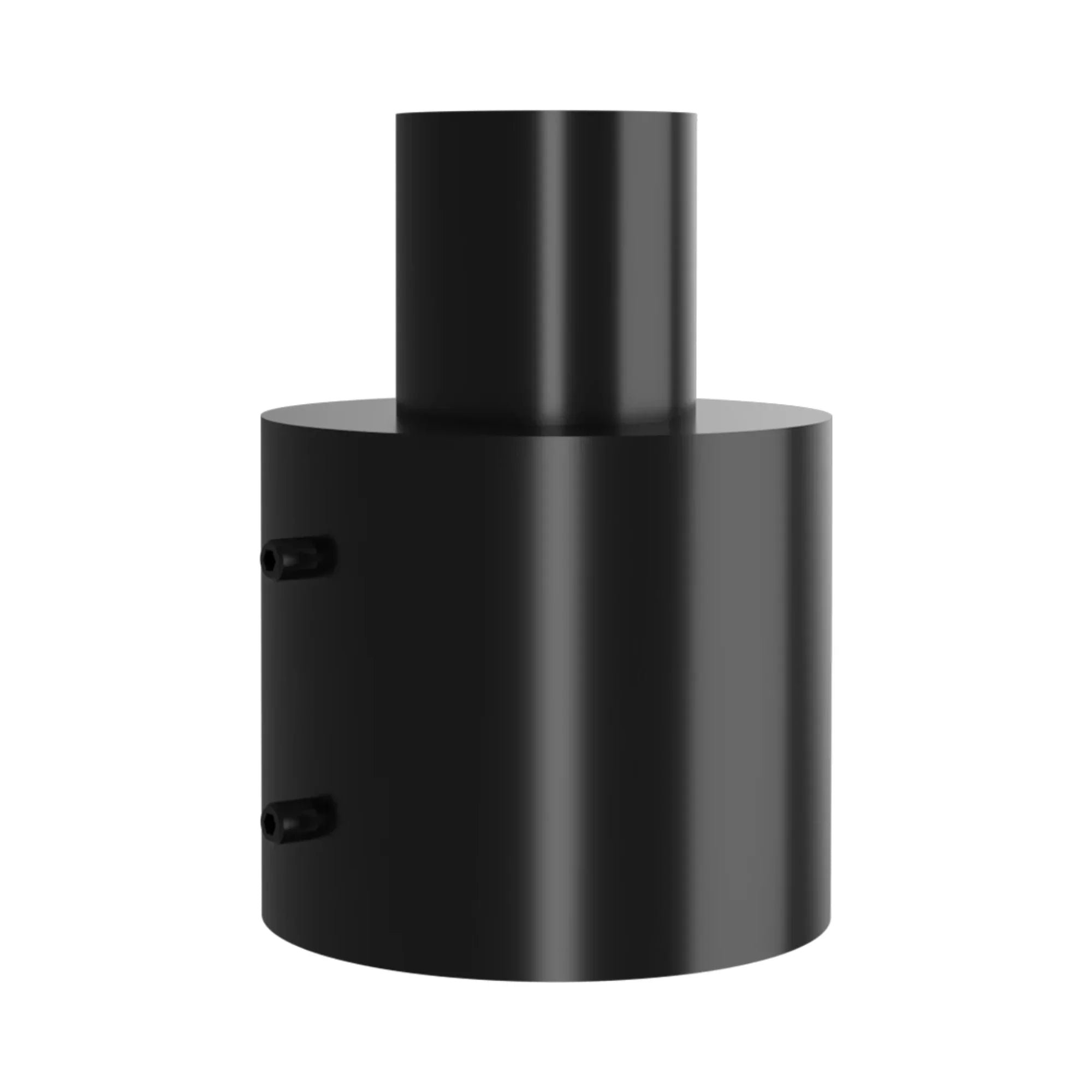 HTG 4" Pole Adaptor Tenon 2 3/8", Black