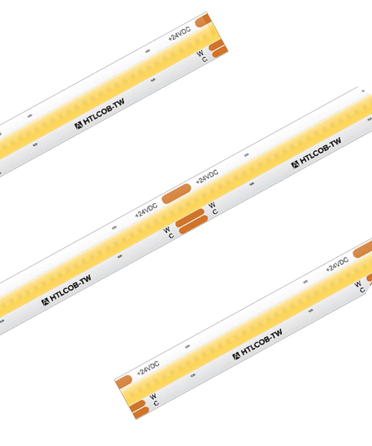Trulux Tunable COB LED Strip Light, 16.4Ft Reel, Tunable White 2700K to 6000K, 400 Lumens per Ft, 24V