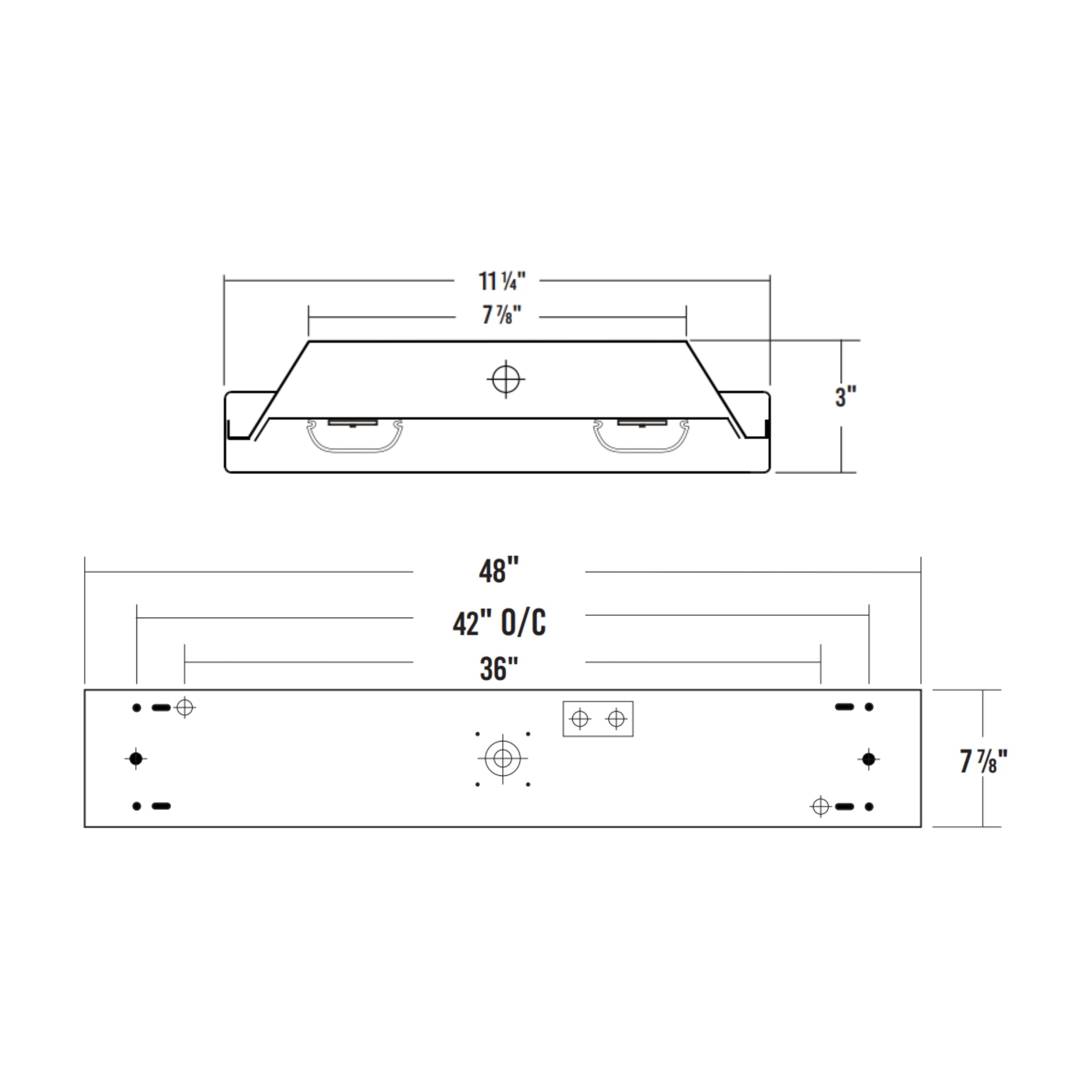 HBN100 Baylighter, 4ft Industrial High Bay Light