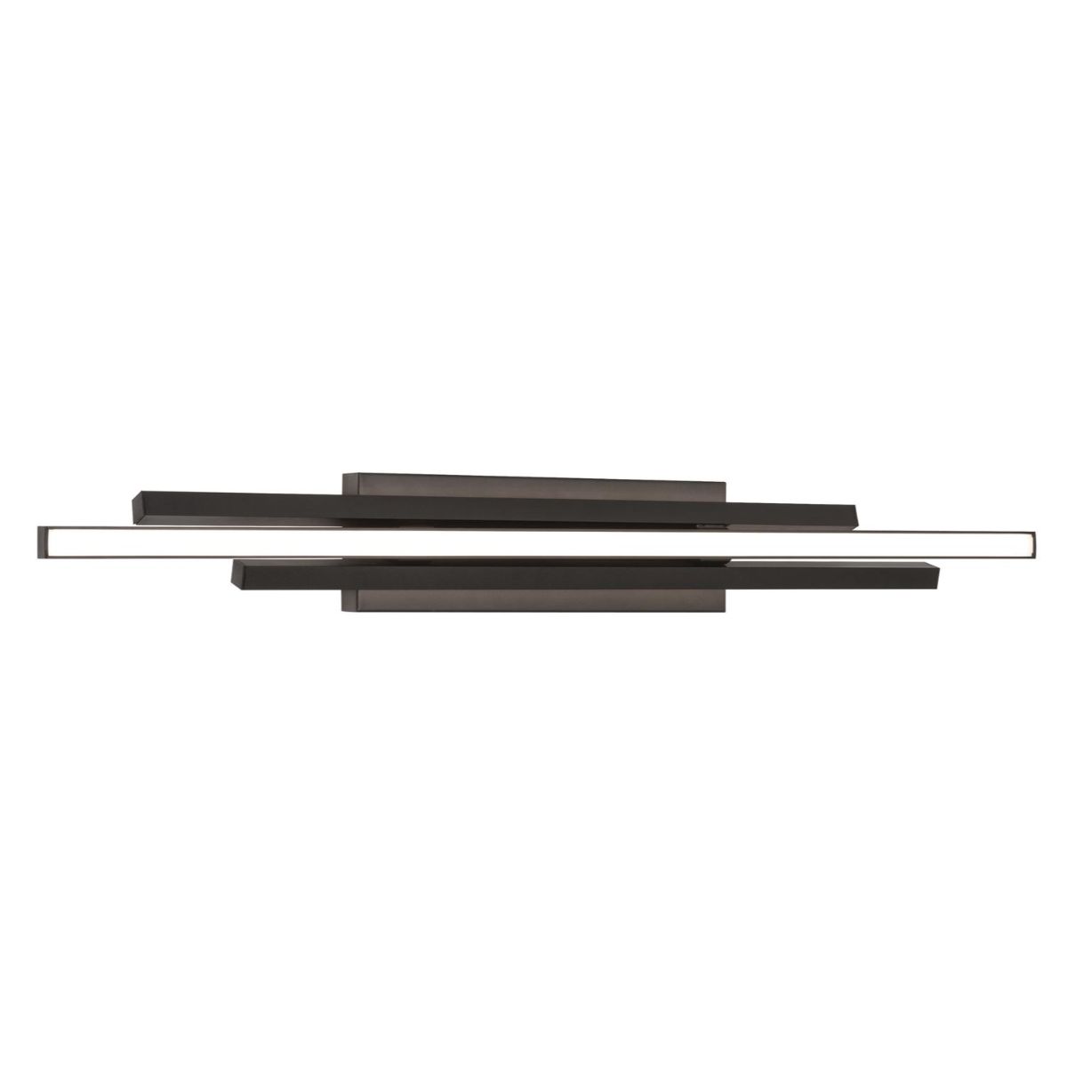 Indra 36 In. LED Bath Bar Black Finish - Bees Lighting