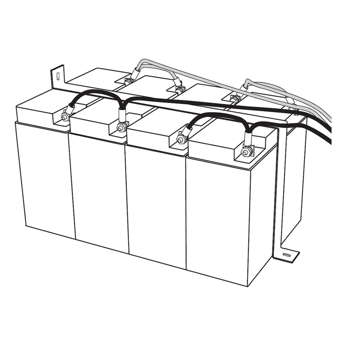 IIS Emergency Inverter Battery Only, 550 Watts Output High Efficiency - Bees Lighting