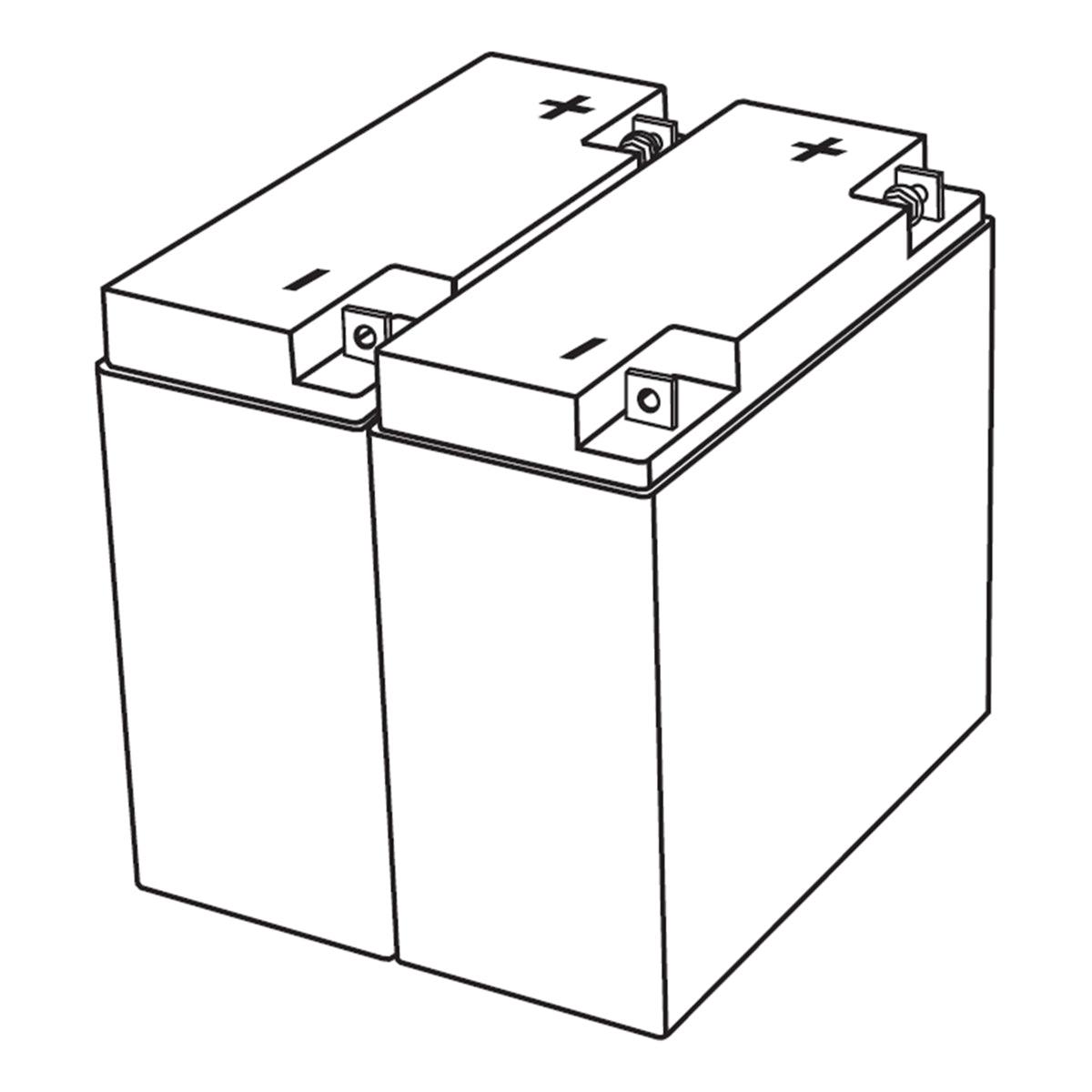 IIS Emergency Inverter Battery Only, 750 Watts Output - Bees Lighting