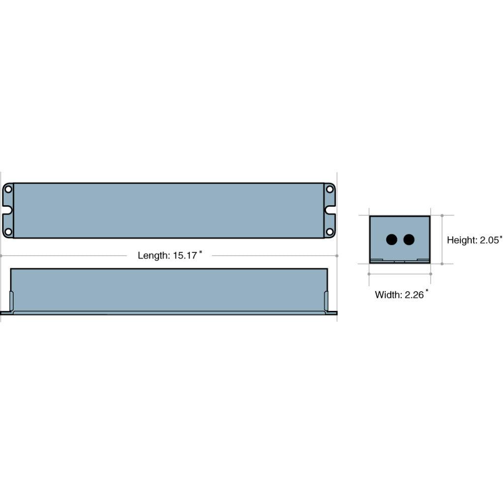 LED Emergency Drivers, 20 Watts, 55-200V DC High Voltage Output, Self-Diagnostic, Dual Flex - Bees Lighting