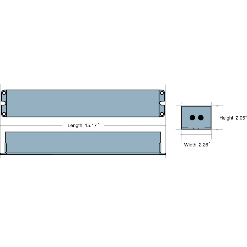LED Emergency Drivers, 20 Watts, 55-200V DC High Voltage Output, Self-Diagnostic, Dual Flex - Bees Lighting