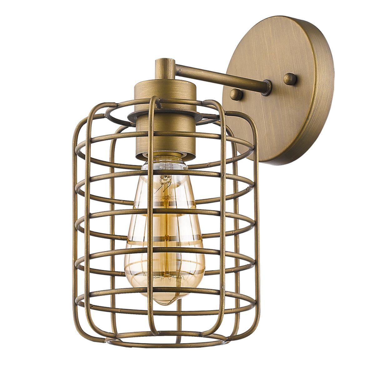 Lynden 11 in. Armed Sconce Brass Finish