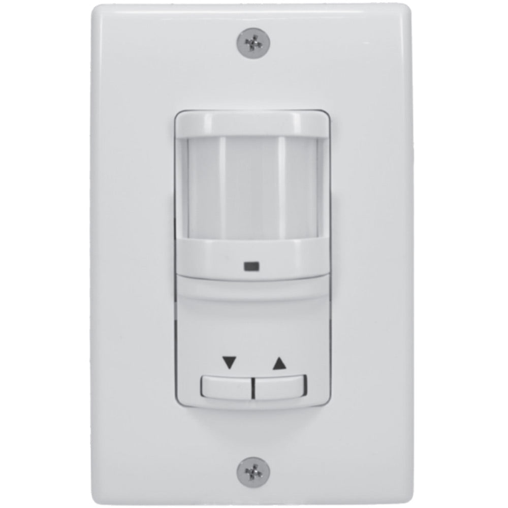 IOS Commercial Grade In-Wall 0-10V Dimming PIR Occupancy/Vacancy Motion Sensor White
