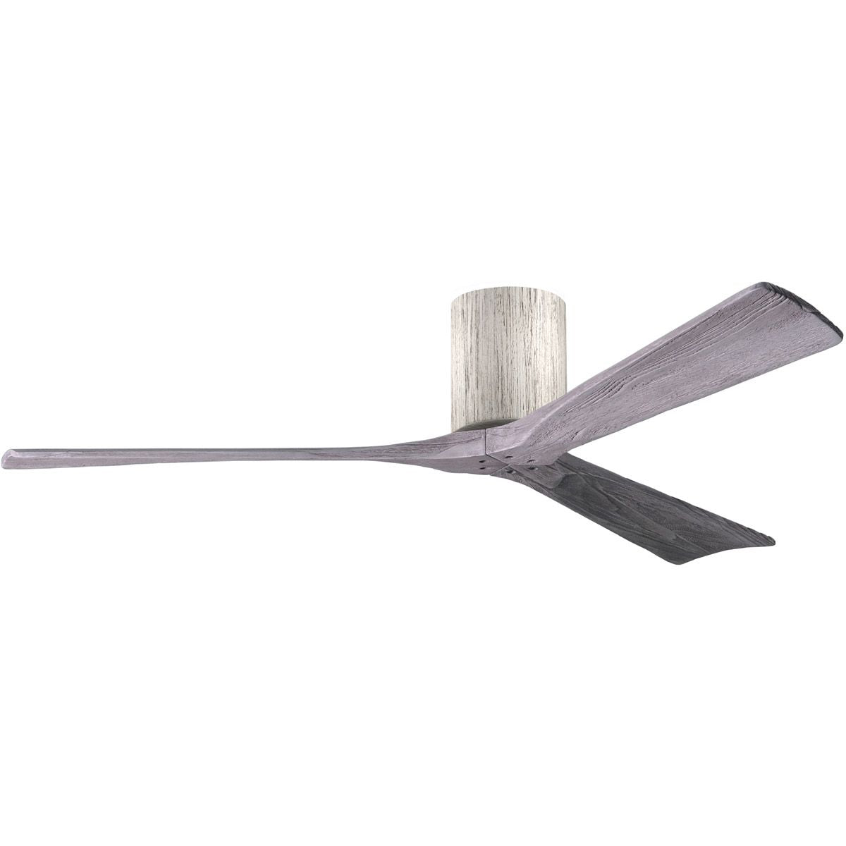 Irene 3-Blade 60 Inch Hugger Ceiling Fan with Remote, Barnwood - Bees Lighting