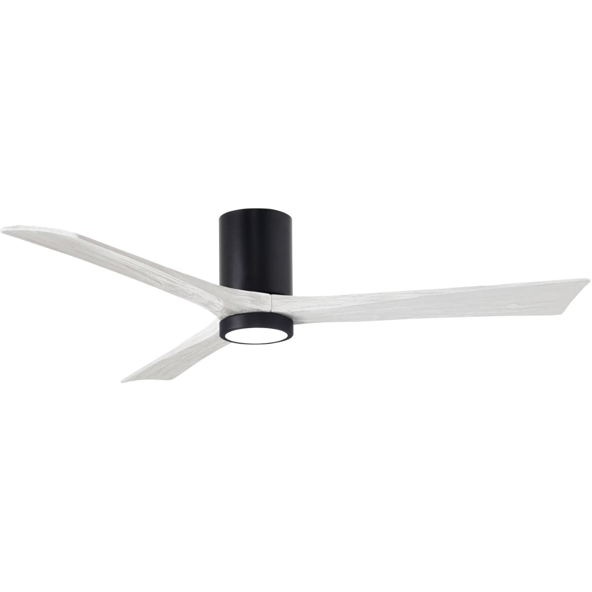 Irene 60 Inch Low Profile Outdoor Ceiling Fan With Light, Wall And Remote Control Included
