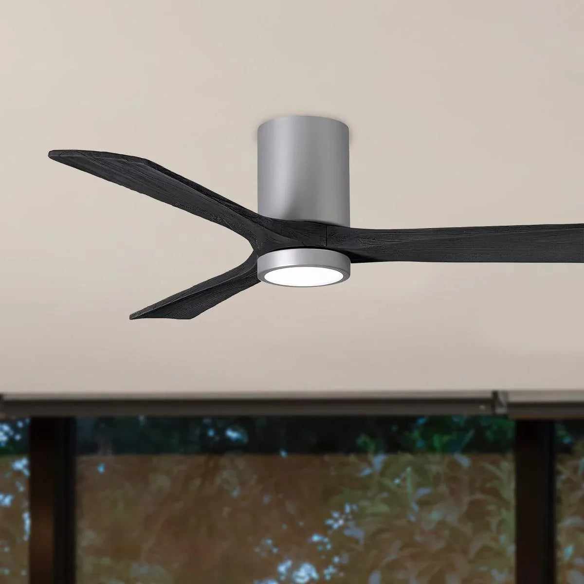 Irene 3-Blade 52" LED Hugger Ceiling Fan - Bees Lighting