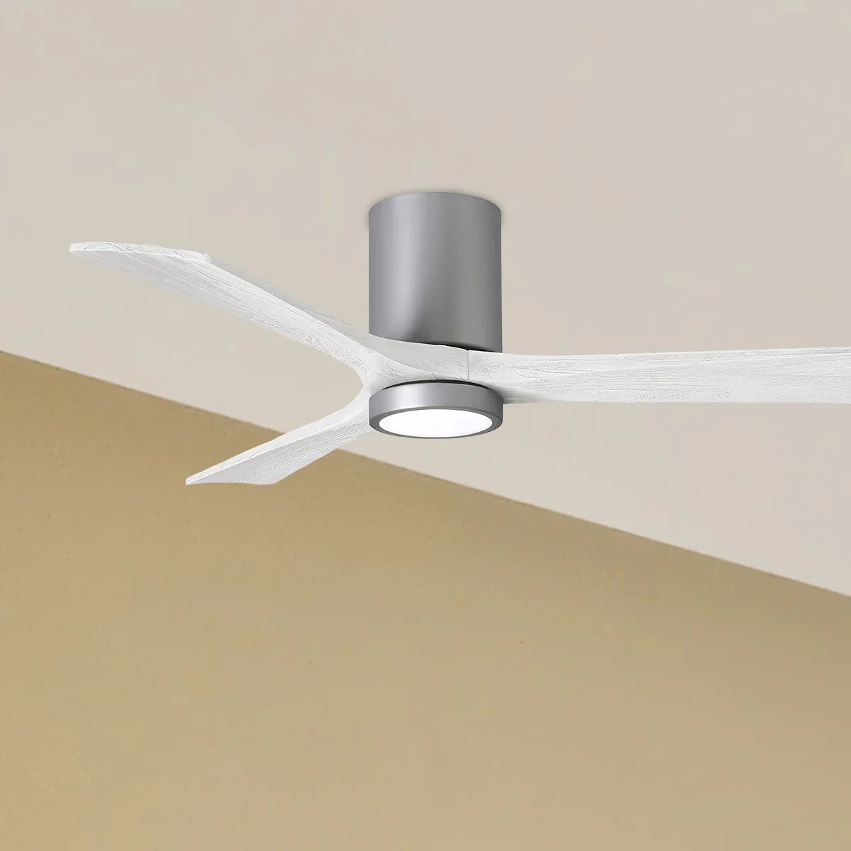 Irene 3-Blade 52" LED Hugger Ceiling Fan - Bees Lighting