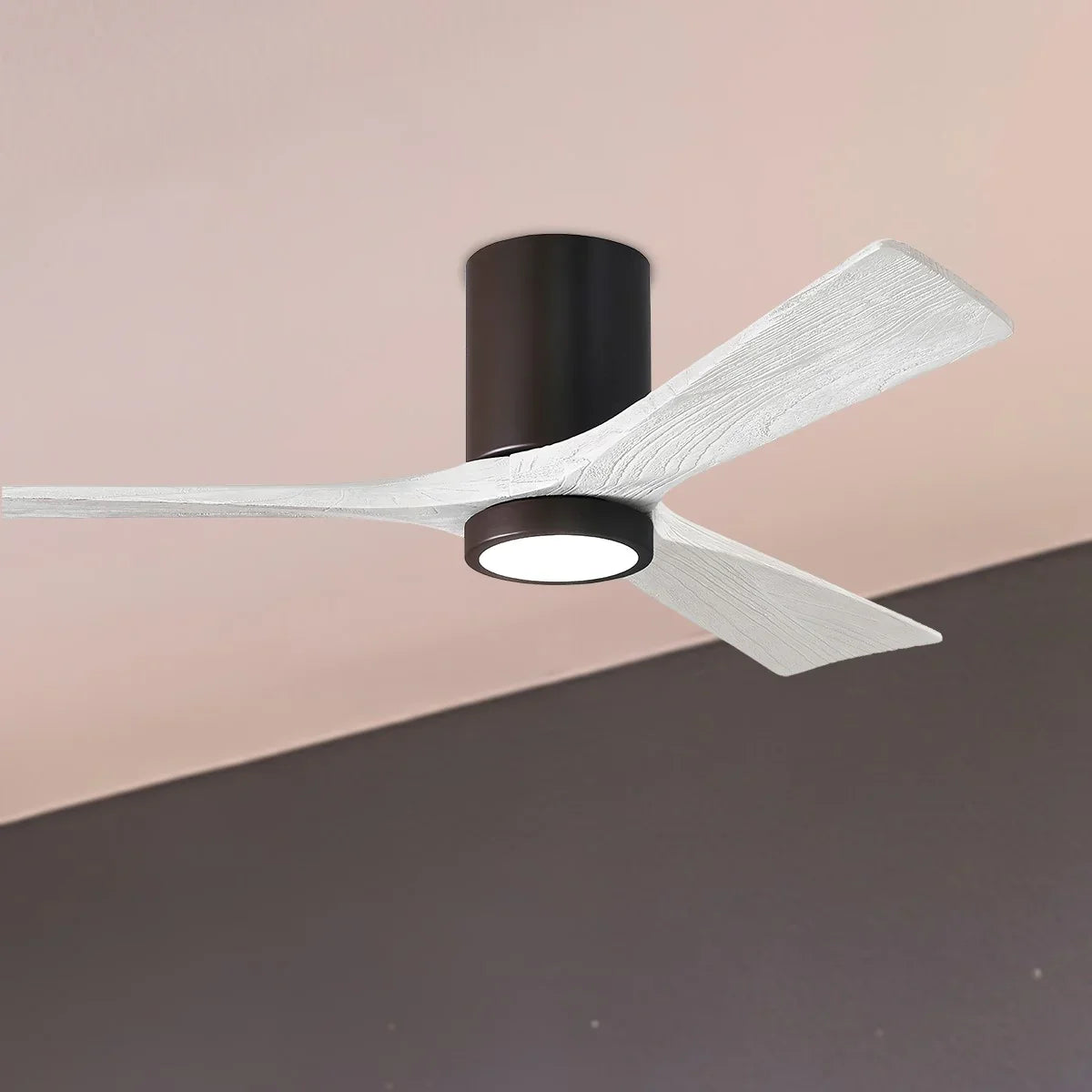 Irene 3-Blade 52" LED Hugger Ceiling Fan - Bees Lighting
