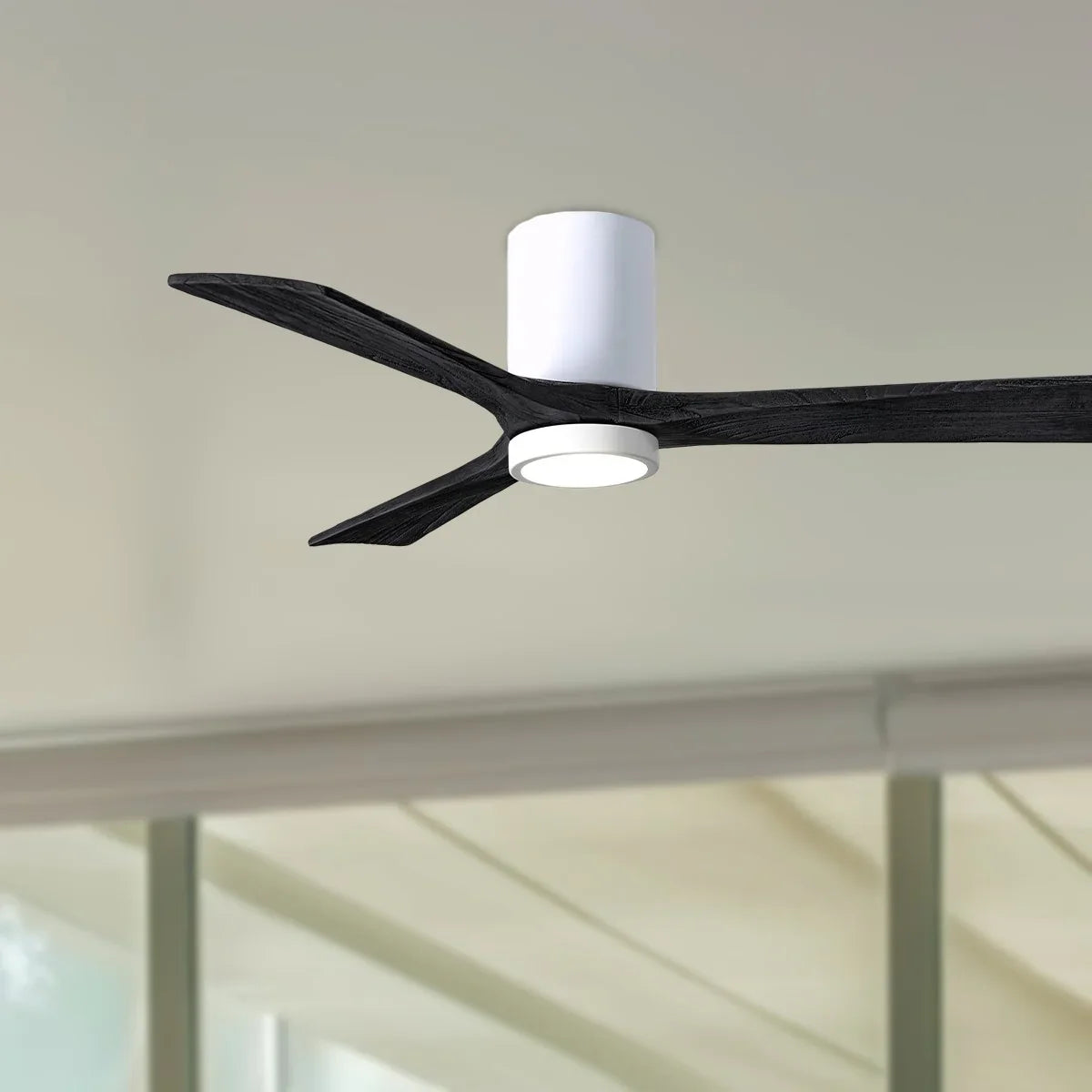 Irene 3-Blade 52" LED Hugger Ceiling Fan - Bees Lighting