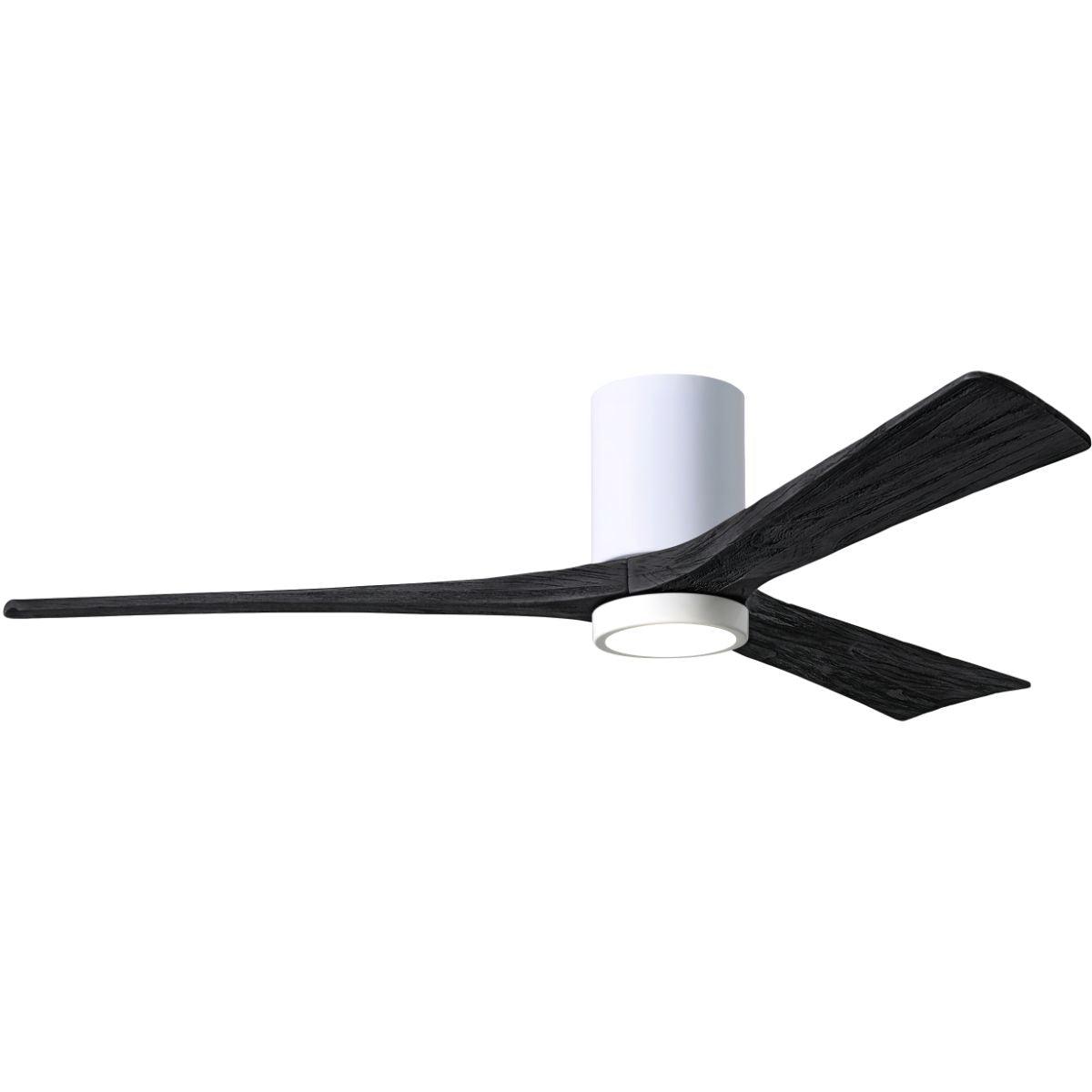 Irene 60 Inch Low Profile Outdoor Ceiling Fan With Light, Wall And Remote Control Included - Bees Lighting