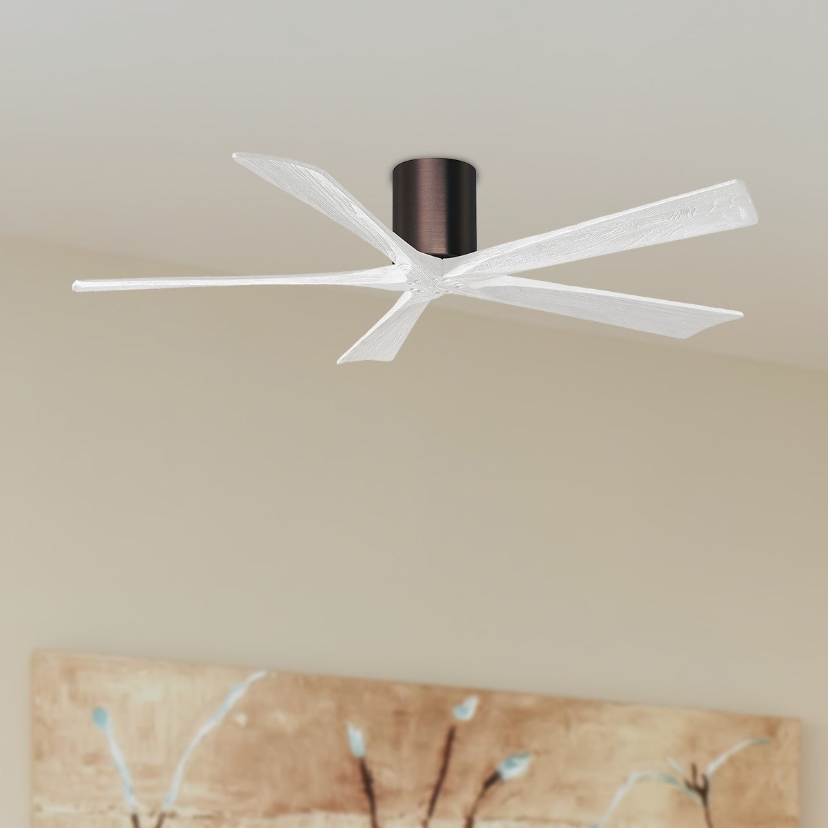 Irene 5-Blade 60" Hugger Ceiling Fan - Bees Lighting