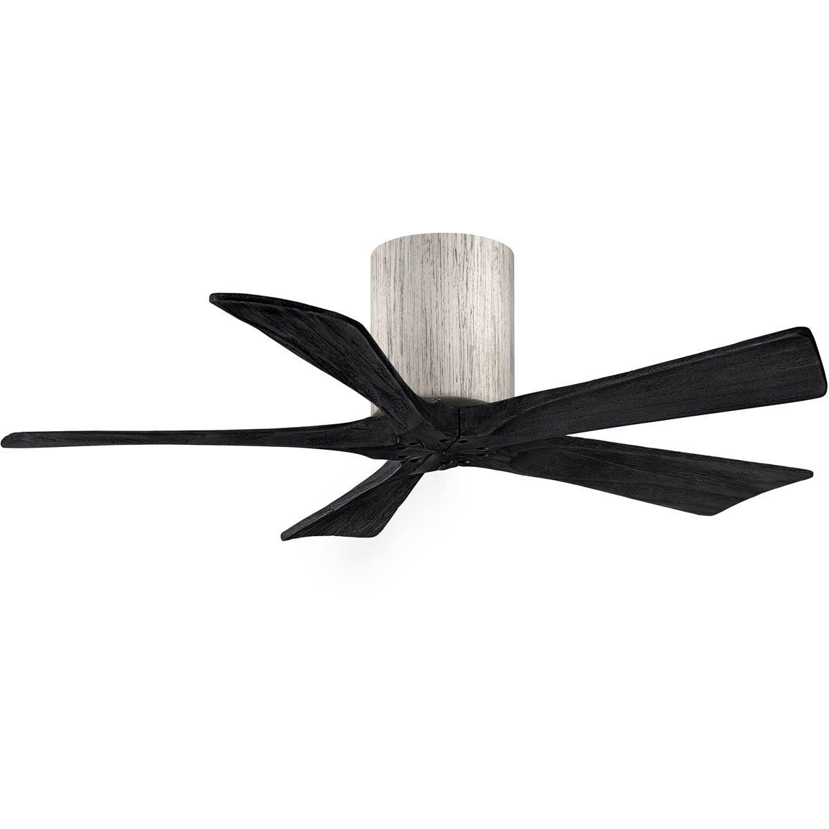 Irene 42 Inch 5 Blades Outdoor Low Profile Ceiling Fan With Remote And Wall Control