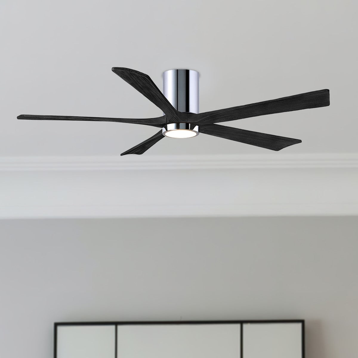 Irene 5-Blade 60" LED Hugger Ceiling Fan - Bees Lighting