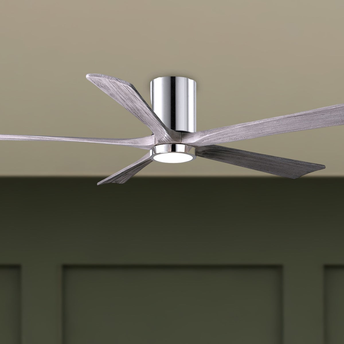 Irene 5-Blade 60" LED Hugger Ceiling Fan - Bees Lighting