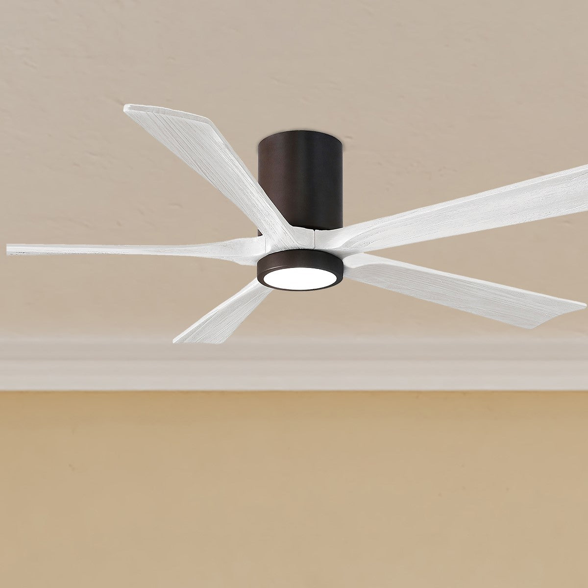 Irene 5-Blade 60" LED Hugger Ceiling Fan - Bees Lighting
