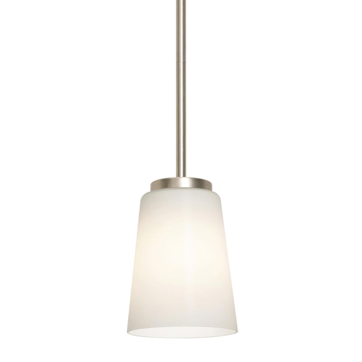Joanna 5 in. Pendant Light Satin Nickel Finish - Bees Lighting