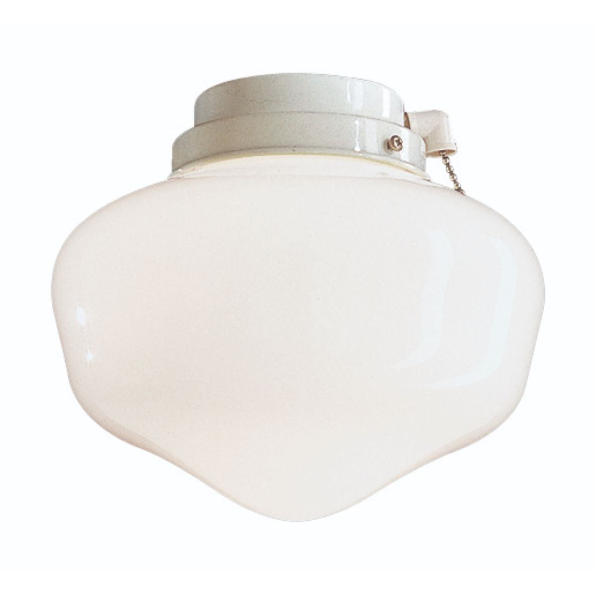 Universal 8 In. LED Ceiling Fan Light Kit, White Finish - Bees Lighting