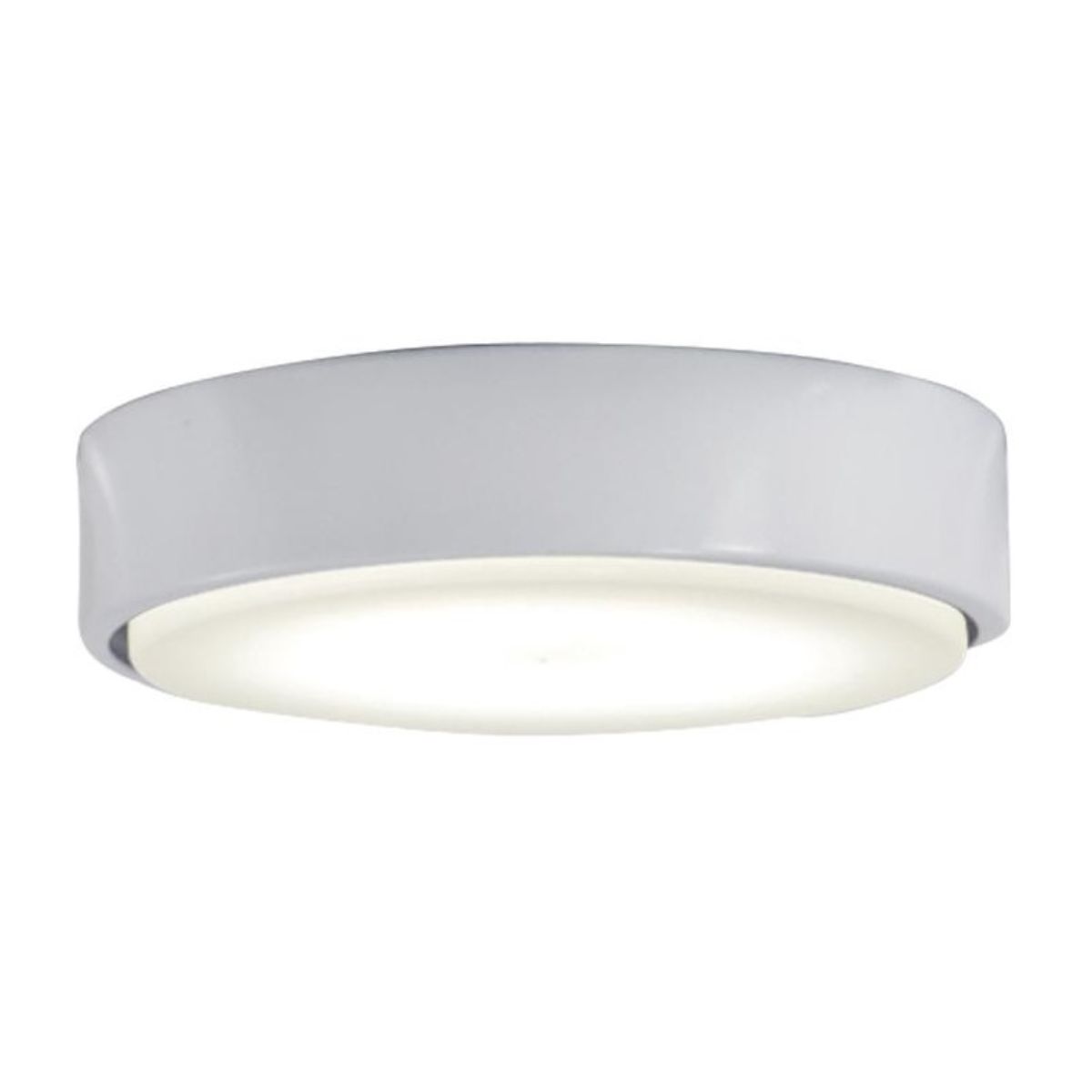 7 In. Xtreme H2O Ceiling Fan Light Kit, Flat White Finish - Bees Lighting