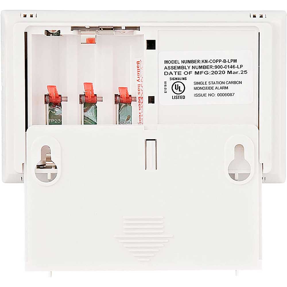 Carbon Monoxide Detector Electrochemical Sensor AA Battery Operated