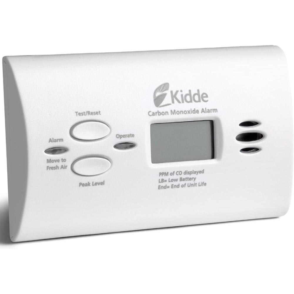 Carbon Monoxide Detector Electrochemical Sensor AA Battery Operated - Bees Lighting