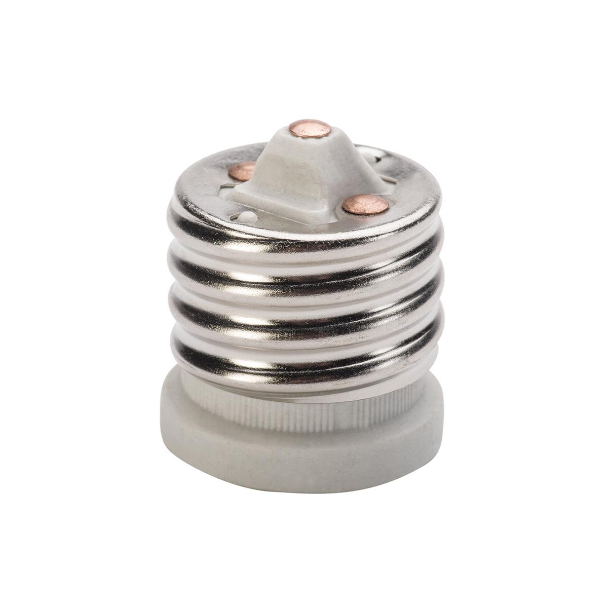 Lamp Socket Adapter For use with E26 base lamp to be used in an E39 / EX39 base socket - Bees Lighting