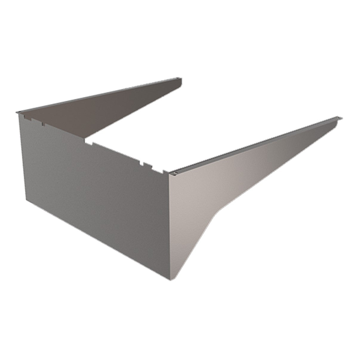 Large Reversible Glare Shield Kit For Keystone Area Light Series 2 Bronze - Bees Lighting