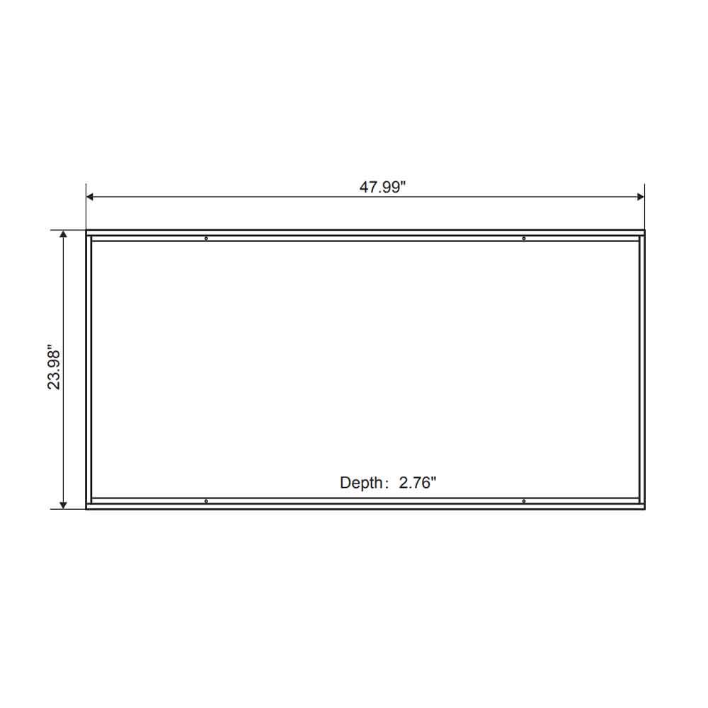 2x4 Surface Mount Troffer Kit - Bees Lighting