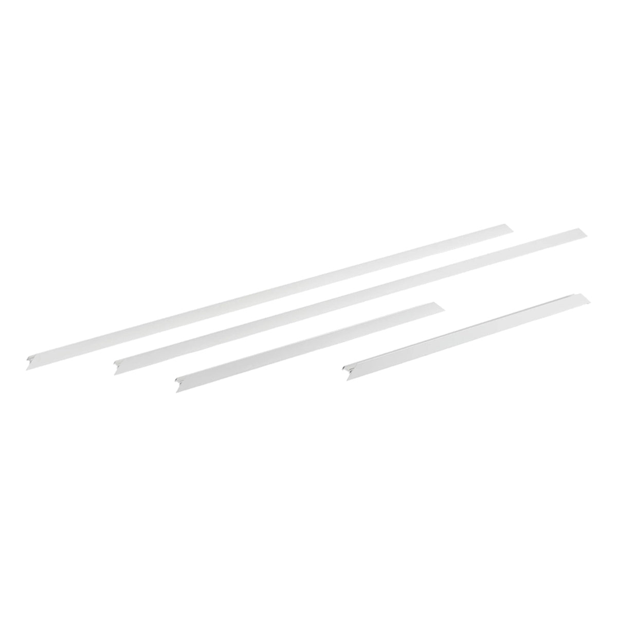 Recessed Mount Flange Kit For XFit 2x4 Center Basket Troffers - Bees Lighting