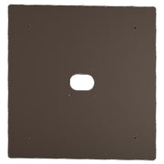 Keystone 15 in. Mounting Back Plate For Canopy Lights Bronze - Bees Lighting