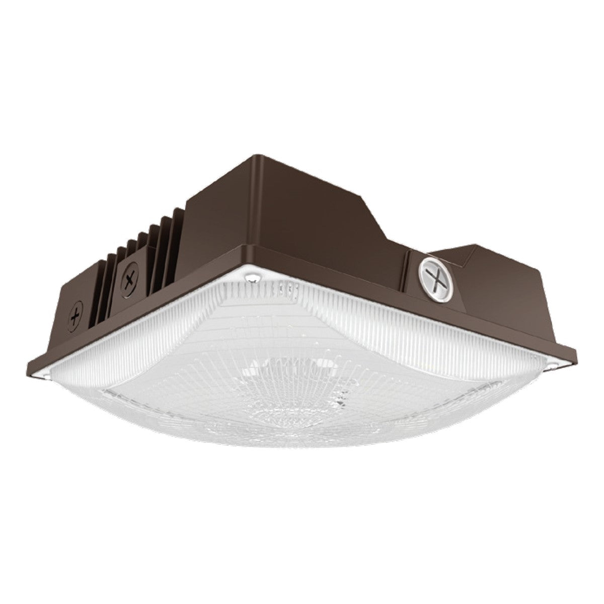 LED Parking Garage Light With Photocell, 8400 Lumens, 40/60 Watts, 30K/40K/50K, 120-277V