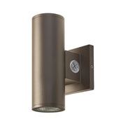 3" LED Cylinder Wall Light, 10W, 1050 Lumens, 30K/40K/50K, 120-277V, Black