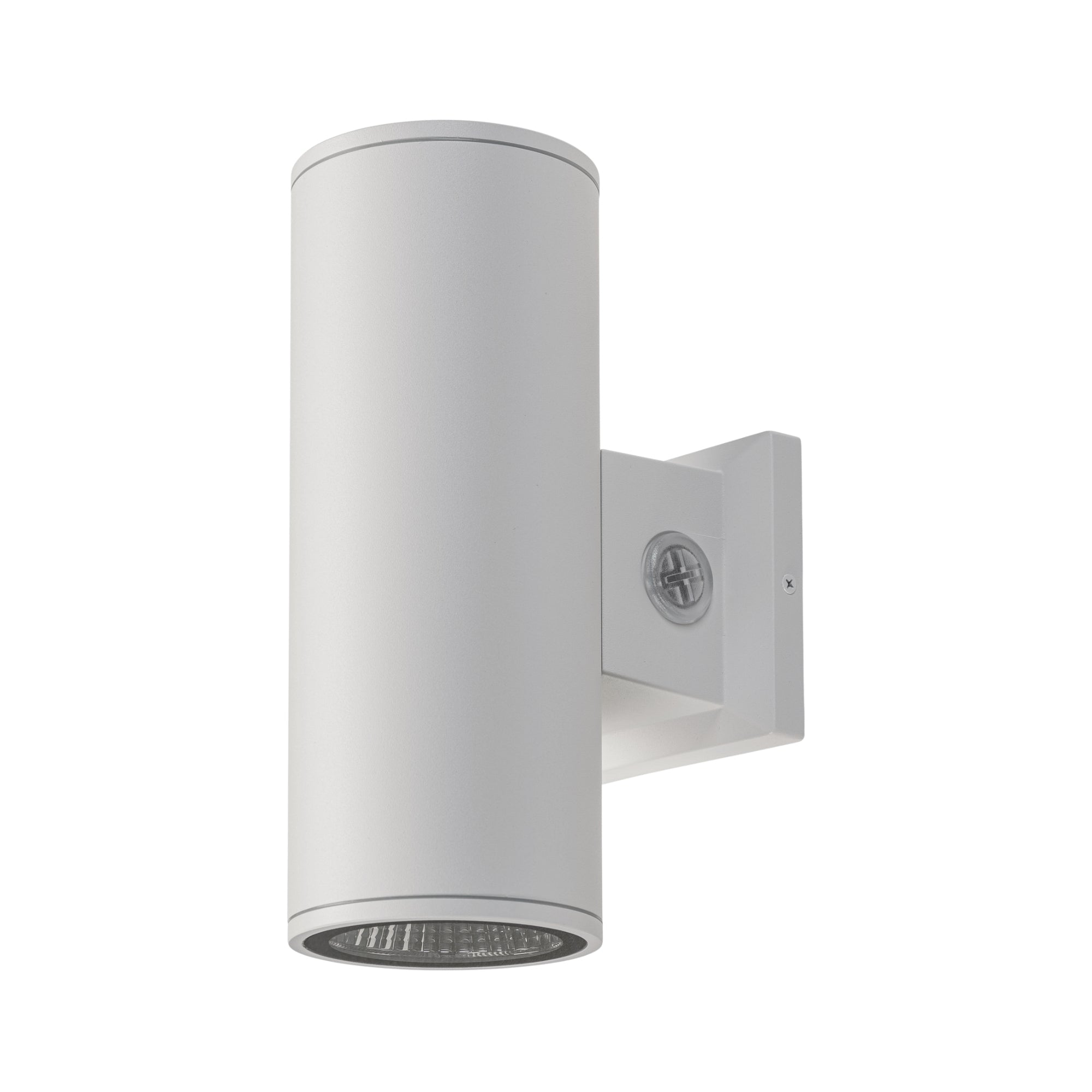 4" LED Cylinder Wall Light, 20W, 2050 Lumens, 30K/40K/50K, 120-277V, White