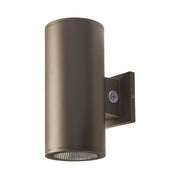 6" LED Cylinder Wall Light, 36W, 3200 Lumens, 30K/40K/50K, 120-277V, Black